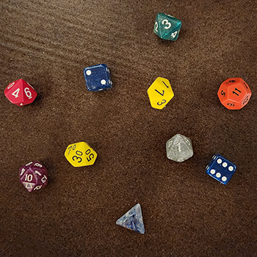 dungeons & dragons dice